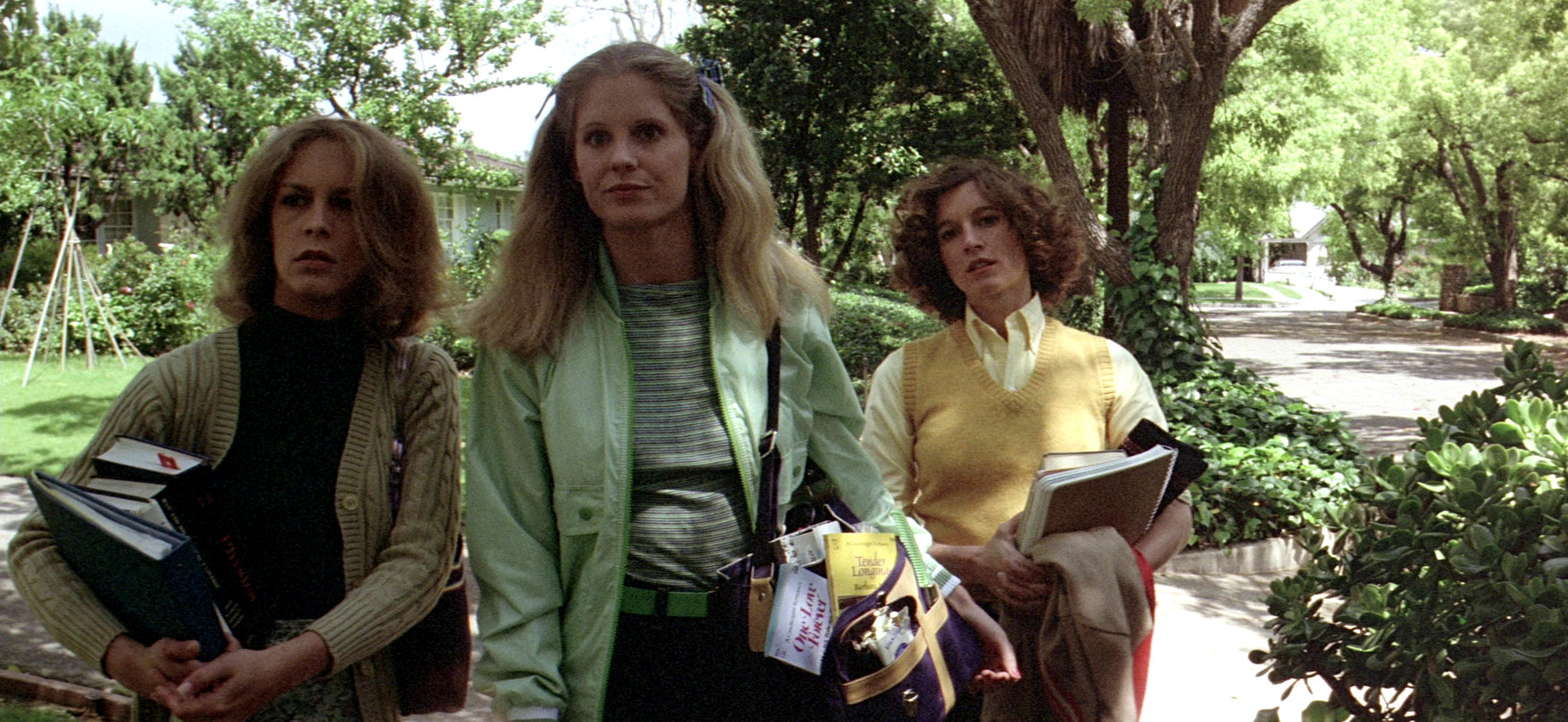 Halloween 1978 Laurie Strode with Annie and Lynda